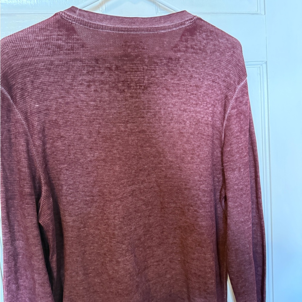 Men’s Star Wars Burgundy Long Sleeve Shirt Size M - Picture 6 of 8